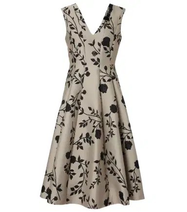 'S Max Mara Clea floral midi dress | Thumbnail 1 'S Max Mara Clea floral midi dress | Thumbnail 1