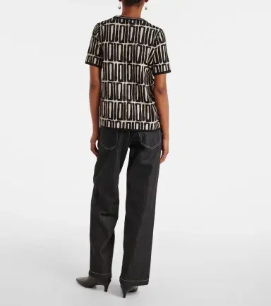 'S Max Mara 'S Max Mara Ramo printed cotton top | Thumbnail 2 'S Max Mara 'S Max Mara Ramo printed cotton top | Thumbnail 2