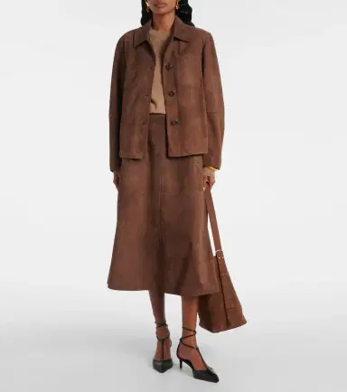 'S Max Mara Suede overshirt | Thumbnail 2 'S Max Mara Suede overshirt | Thumbnail 2