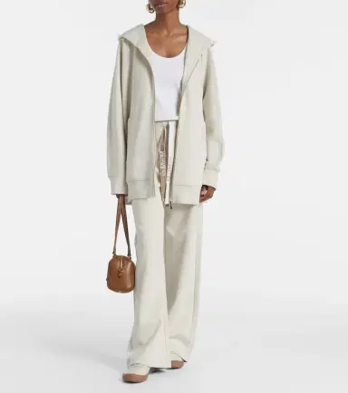 'S Max Mara Verbano cotton jersey zip-up hoodie | Thumbnail 2 'S Max Mara Verbano cotton jersey zip-up hoodie | Thumbnail 2