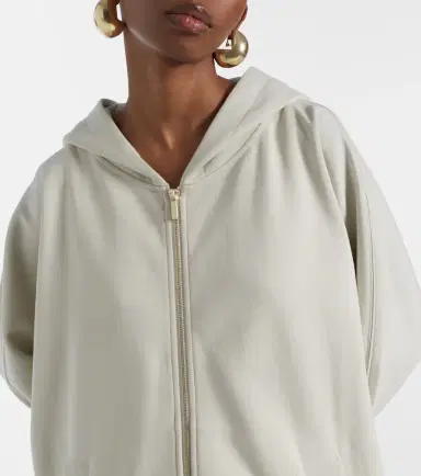 'S Max Mara Verbano cotton jersey zip-up hoodie | Thumbnail 3 'S Max Mara Verbano cotton jersey zip-up hoodie | Thumbnail 3