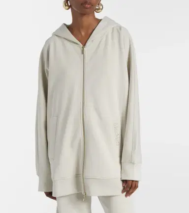 'S Max Mara Verbano cotton jersey zip-up hoodie | Thumbnail 5 'S Max Mara Verbano cotton jersey zip-up hoodie | Thumbnail 5