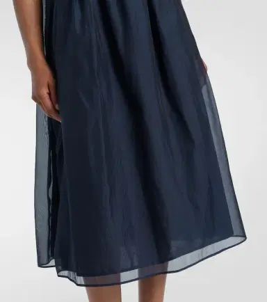 'S Max Mara Fatoso silk-blend organza midi dress | Thumbnail 2 'S Max Mara Fatoso silk-blend organza midi dress | Thumbnail 2