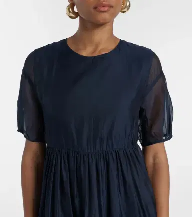'S Max Mara Fatoso silk-blend organza midi dress | Thumbnail 3 'S Max Mara Fatoso silk-blend organza midi dress | Thumbnail 3