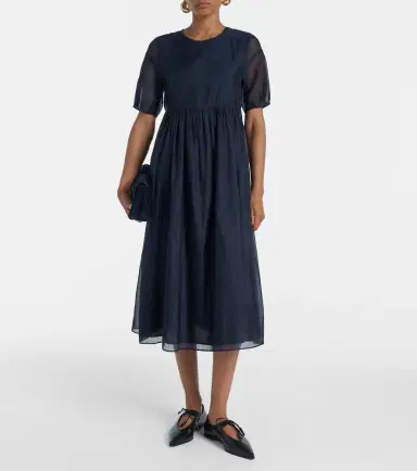 'S Max Mara Fatoso silk-blend organza midi dress | Thumbnail 5 'S Max Mara Fatoso silk-blend organza midi dress | Thumbnail 5