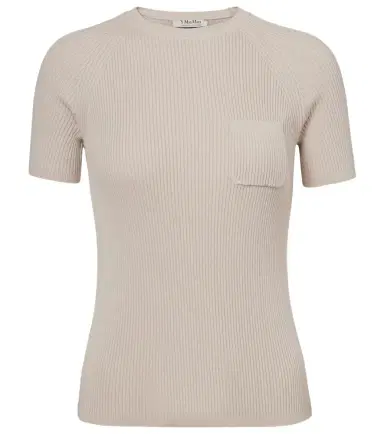 'S Max Mara 'S Max Mara Berlino ribbed-knit cotton top | Thumbnail 1 'S Max Mara 'S Max Mara Berlino ribbed-knit cotton top | Thumbnail 1