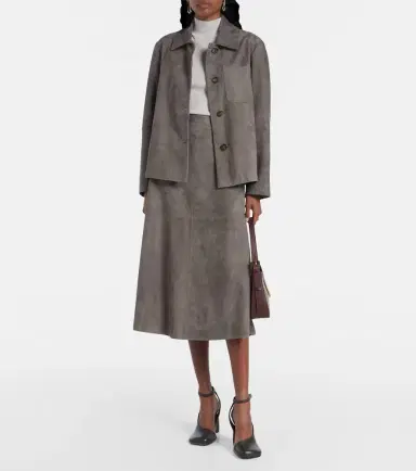 'S Max Mara Suede overshirt | Thumbnail 2 'S Max Mara Suede overshirt | Thumbnail 2