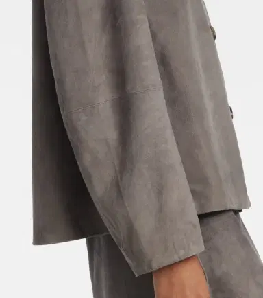 'S Max Mara Suede overshirt | Thumbnail 4 'S Max Mara Suede overshirt | Thumbnail 4