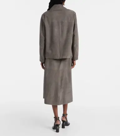 'S Max Mara Suede overshirt | Thumbnail 5 'S Max Mara Suede overshirt | Thumbnail 5
