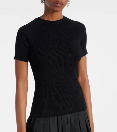 'S Max Mara 'S Max Mara Berlino ribbed-knit cotton top | Thumbnail 5 'S Max Mara 'S Max Mara Berlino ribbed-knit cotton top | Thumbnail 5