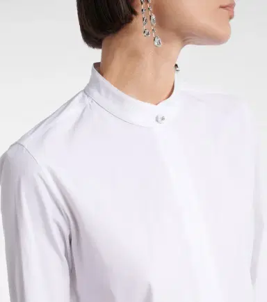 Max Mara Otranto cotton-blend poplin shirt | Thumbnail 5 Max Mara Otranto cotton-blend poplin shirt | Thumbnail 5