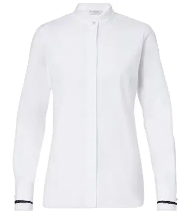 Max Mara Otranto cotton-blend poplin shirt | Thumbnail 1 Max Mara Otranto cotton-blend poplin shirt | Thumbnail 1