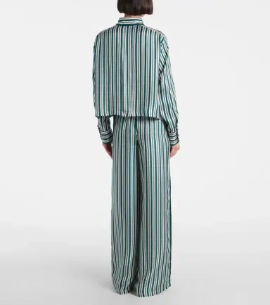 Max Mara Brama striped silk shirt | Thumbnail 5 Max Mara Brama striped silk shirt | Thumbnail 5