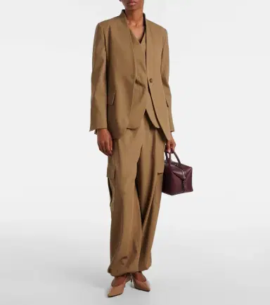 Max Mara Cotton twill vest | Thumbnail 2 Max Mara Cotton twill vest | Thumbnail 2