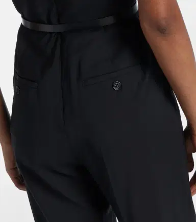 Max Mara Asymmetric virgin wool jumpsuit | Thumbnail 3 Max Mara Asymmetric virgin wool jumpsuit | Thumbnail 3