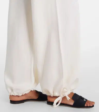 Max Mara Virgin wool wide-leg pants | Thumbnail 4 Max Mara Virgin wool wide-leg pants | Thumbnail 4