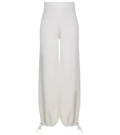 Max Mara Virgin wool wide-leg pants | Thumbnail 1 Max Mara Virgin wool wide-leg pants | Thumbnail 1