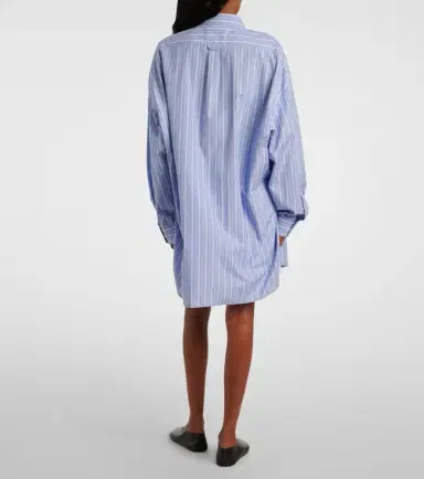 Maison Margiela Striped cotton poplin jumpsuit | Thumbnail 3 Maison Margiela Striped cotton poplin jumpsuit | Thumbnail 3