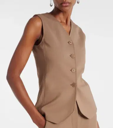 Max Mara Fornovo jersey vest | Thumbnail 4 Max Mara Fornovo jersey vest | Thumbnail 4