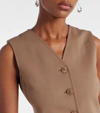 Max Mara Fornovo jersey vest | Thumbnail 5 Max Mara Fornovo jersey vest | Thumbnail 5