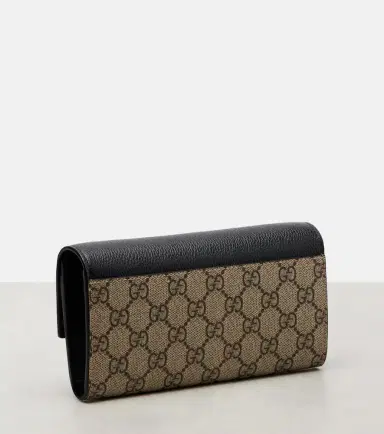 Gucci GG Marmont leather-trimmed wallet on chain | Thumbnail 2 Gucci GG Marmont leather-trimmed wallet on chain | Thumbnail 2