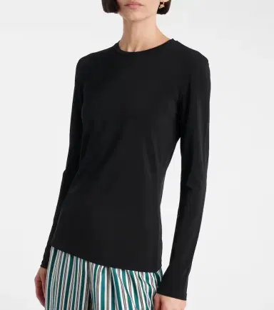 Max Mara Ortensia jersey top | Thumbnail 3 Max Mara Ortensia jersey top | Thumbnail 3