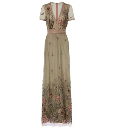 Costarellos Floral embellished gown | Thumbnail 1 Costarellos Floral embellished gown | Thumbnail 1