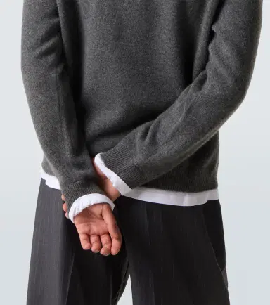Miu Miu Layered cashmere sweater | Thumbnail 6 Miu Miu Layered cashmere sweater | Thumbnail 6
