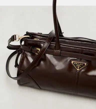 Prada Bonnie Medium leather shoulder bag | Thumbnail 3 Prada Bonnie Medium leather shoulder bag | Thumbnail 3