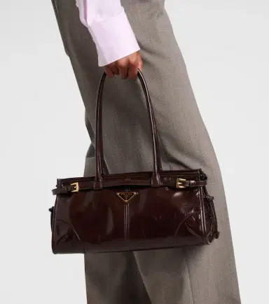Prada Bonnie Medium leather shoulder bag | Thumbnail 5 Prada Bonnie Medium leather shoulder bag | Thumbnail 5