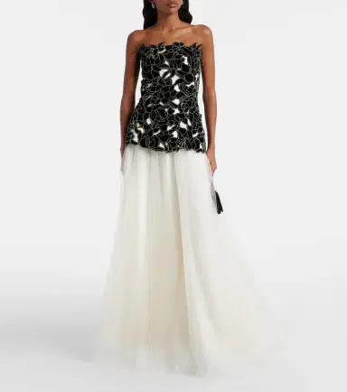 Costarellos Alessi embellished tulle gown | Thumbnail 6 Costarellos Alessi embellished tulle gown | Thumbnail 6
