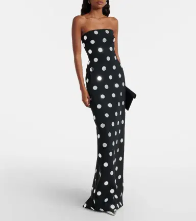 David Koma Polka-dot gown | Thumbnail 2 David Koma Polka-dot gown | Thumbnail 2