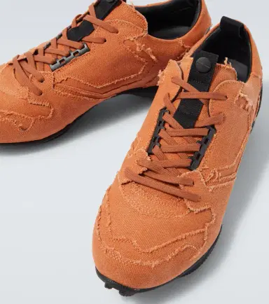 Kiko Kostadinov Ostro distressed canvas sneakers | Thumbnail 2 Kiko Kostadinov Ostro distressed canvas sneakers | Thumbnail 2