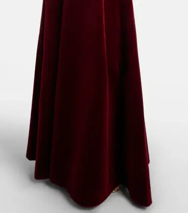 Emilia Wickstead Nodin cotton velvet gown | Thumbnail 6 Emilia Wickstead Nodin cotton velvet gown | Thumbnail 6