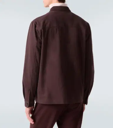 Sunspel Cotton and cashmere overshirt | Thumbnail 2 Sunspel Cotton and cashmere overshirt | Thumbnail 2