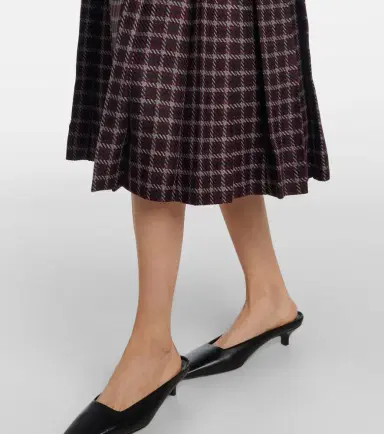 Emilia Wickstead Chaney houndstooth wool-blend midi dress | Thumbnail 6 Emilia Wickstead Chaney houndstooth wool-blend midi dress | Thumbnail 6