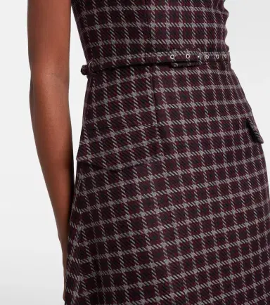 Emilia Wickstead Petra houndstooth wool-blend midi dress | Thumbnail 2 Emilia Wickstead Petra houndstooth wool-blend midi dress | Thumbnail 2