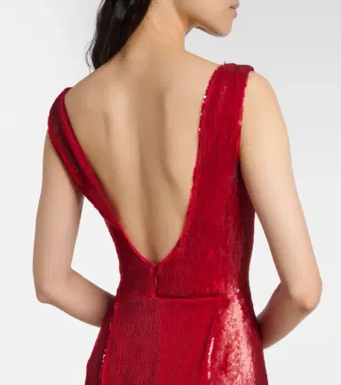 Emilia Wickstead Jacira sequined cocktail dress | Thumbnail 4 Emilia Wickstead Jacira sequined cocktail dress | Thumbnail 4