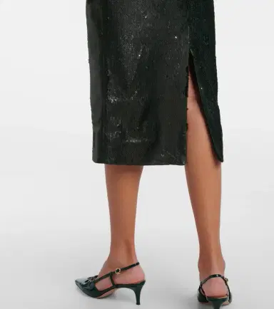 Emilia Wickstead Bethan sequined pencil skirt | Thumbnail 4 Emilia Wickstead Bethan sequined pencil skirt | Thumbnail 4