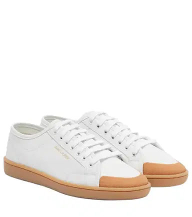 Saint Laurent Gym leather sneakers | Thumbnail 1 Saint Laurent Gym leather sneakers | Thumbnail 1