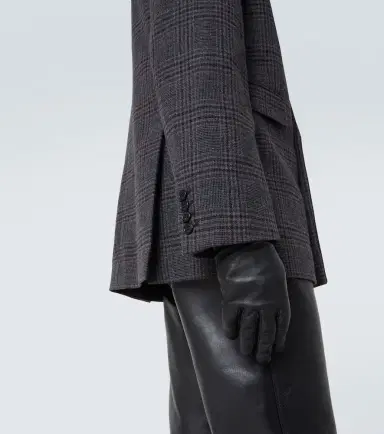 Saint Laurent Checked wool and cashmere blazer | Thumbnail 6 Saint Laurent Checked wool and cashmere blazer | Thumbnail 6
