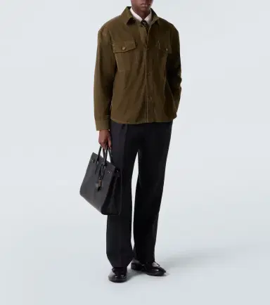 Saint Laurent Cotton corduroy overshirt | Thumbnail 3 Saint Laurent Cotton corduroy overshirt | Thumbnail 3