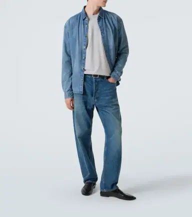 Saint Laurent Cassandre cotton-blend T-shirt | Thumbnail 5 Saint Laurent Cassandre cotton-blend T-shirt | Thumbnail 5