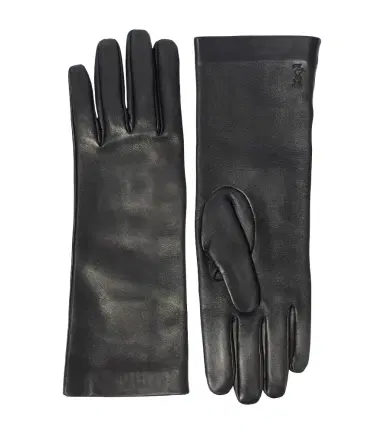 Saint Laurent Cassandre leather gloves | Thumbnail 1 Saint Laurent Cassandre leather gloves | Thumbnail 1