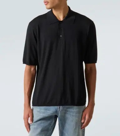 Saint Laurent Wool polo shirt | Thumbnail 2 Saint Laurent Wool polo shirt | Thumbnail 2