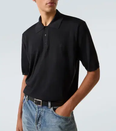 Saint Laurent Wool polo shirt | Thumbnail 3 Saint Laurent Wool polo shirt | Thumbnail 3