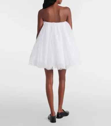 Givenchy Caped lace bustier dress | Thumbnail 5 Givenchy Caped lace bustier dress | Thumbnail 5