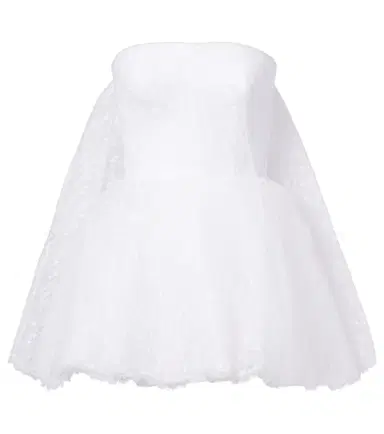 Givenchy Caped lace bustier dress | Thumbnail 1 Givenchy Caped lace bustier dress | Thumbnail 1