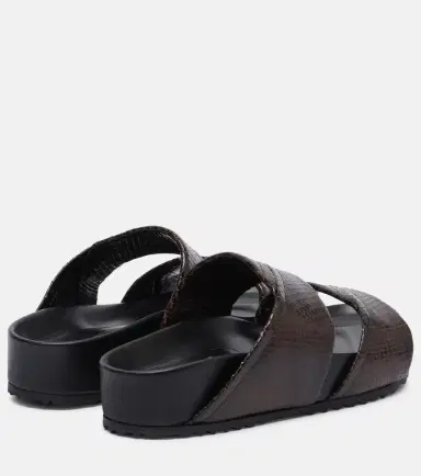 Dries Van Noten Leather platform sandals | Thumbnail 3 Dries Van Noten Leather platform sandals | Thumbnail 3