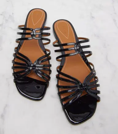 Zimmermann Aura patent leather sandals | Thumbnail 2 Zimmermann Aura patent leather sandals | Thumbnail 2